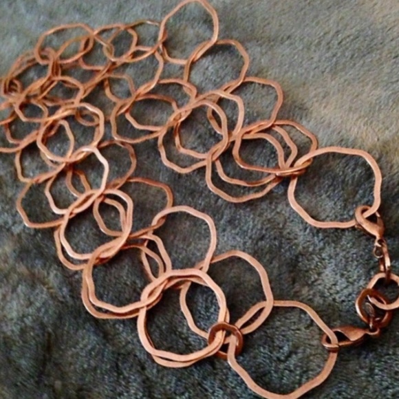 Premier Designs Haute Spot Copper Necklace - Picture 3 of 4